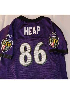 reebok Baltimore Ravens TODD HEAP #86 one piece Jersey style 24 months